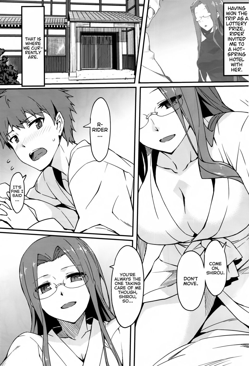 Hentai Manga Comic-Hot Spring Inn With Rider-san. After Story-Read-3